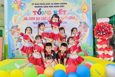 NGÀY HỘI BÉ VUI TỔNG KẾT -PHÁT THƯỞNG NĂM HỌC 2025-2026